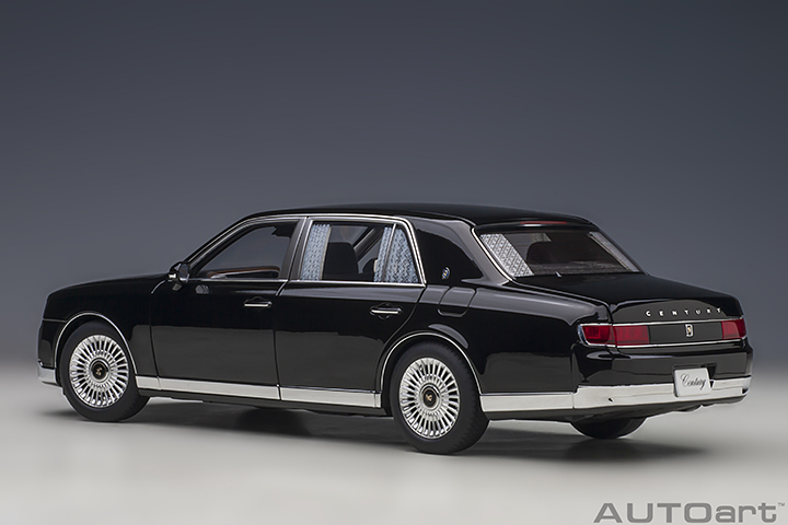 78765 1/18 TOYOTA CENTURY SPECIAL EDITION WITH CURTAIN (BLACK)