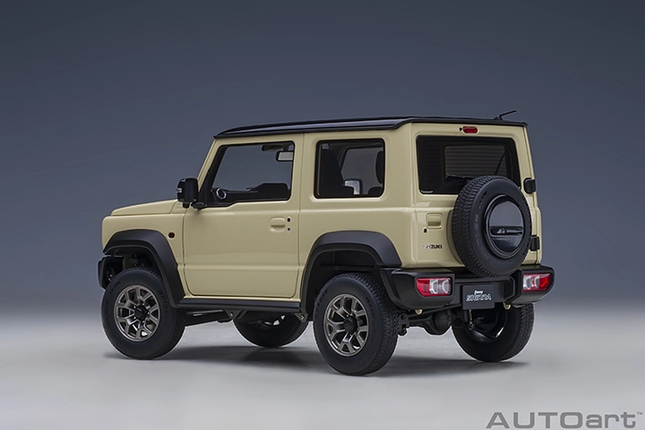 AUTOART 78510 Suzuki Jimny JB74 Scala 1/18 – Tetto Nero/Chiffon Ivory Metallizzato