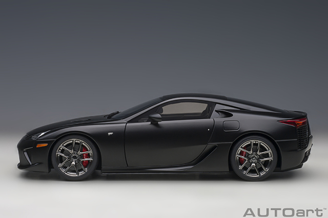 78852 1/18 LEXUS LFA (MATT BLACK)