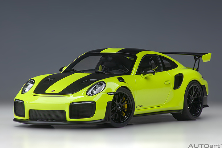 78187 1/18 PORSCHE 911 (991.2) GT2 RS WEISSACH PACKAGE (ACID GREEN)