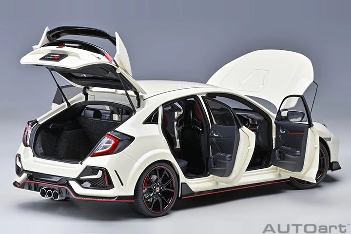 73220 1/18 HONDA CIVIC TYPE R (FK8) 2021 (CHAMPIONSHIP WHITE)