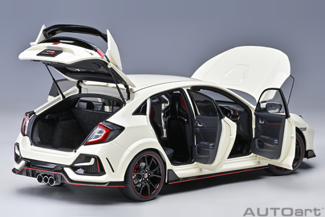 73220 1/18 HONDA CIVIC TYPE R (FK8) 2021 (CHAMPIONSHIP WHITE)