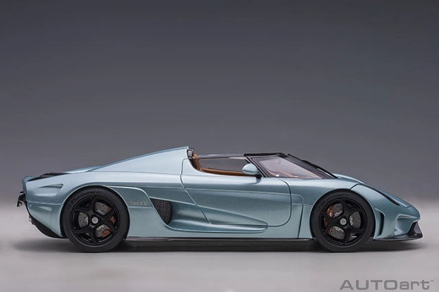 Modèle Réduit AUTOart 1/18 Koenigsegg Regera - Bleu Horizon