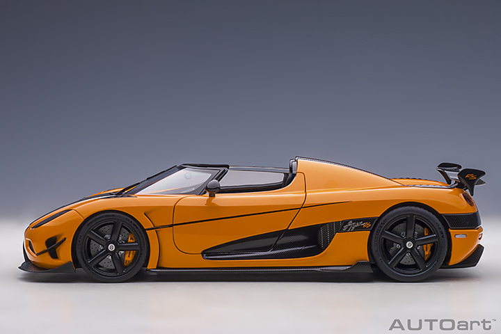 79023 1/18 KOENIGSEGG AGERA RS (CONE ORANGE/CARBON BLACK/BLACK ACCENTS)