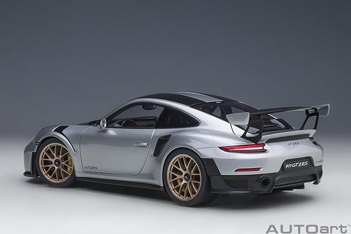 78174 1/18 PORSCHE 911 (991.2) GT2 RS WEISSACH PACKAGE ( GT SILVER )