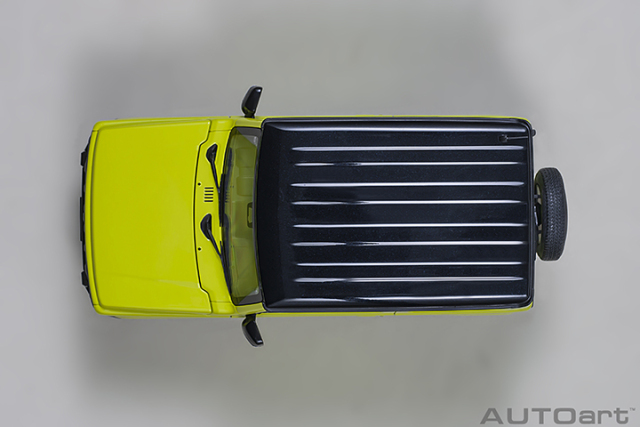 78501 1/18 SUZUKI JIMNY (JB64)(KINETIC YELLOW / BLUISH BLACK PEARL METALLIC ROOF)