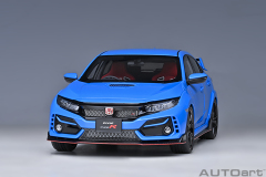 73224 1/18 HONDA CIVIC TYPE R (FK8) 2021 (RACING BLUE PEARL)