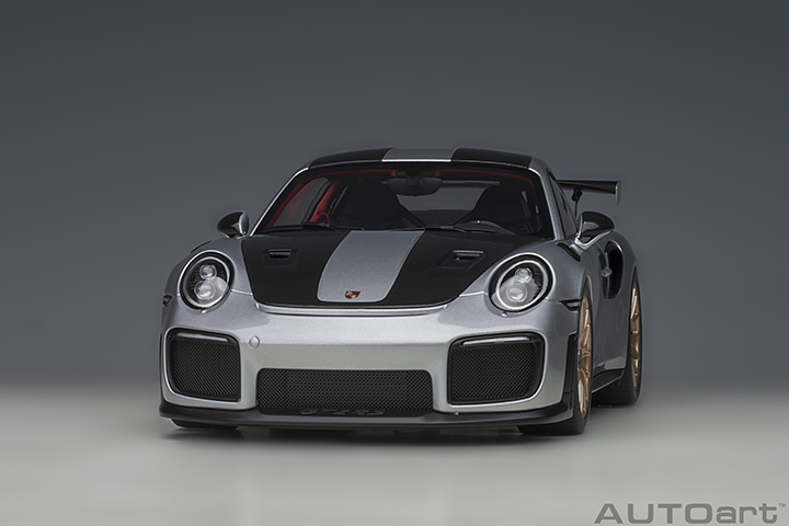 78174 1/18 PORSCHE 911 (991.2) GT2 RS WEISSACH PACKAGE ( GT SILVER )