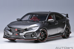 73221 1/18 HONDA CIVIC TYPE R (FK8) 2021 (POLISHED METAL METALLIC)
