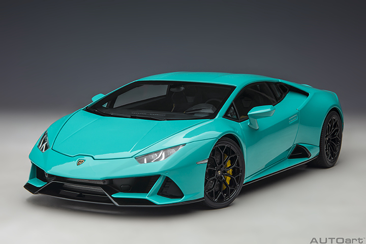 79211 1/18 LAMBORGHINI HURACAN EVO (BLU GLAUCO)