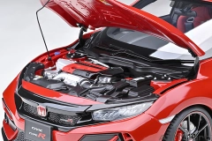 73223 1/18 HONDA CIVIC TYPE R (FK8) 2021 (FLAME RED)