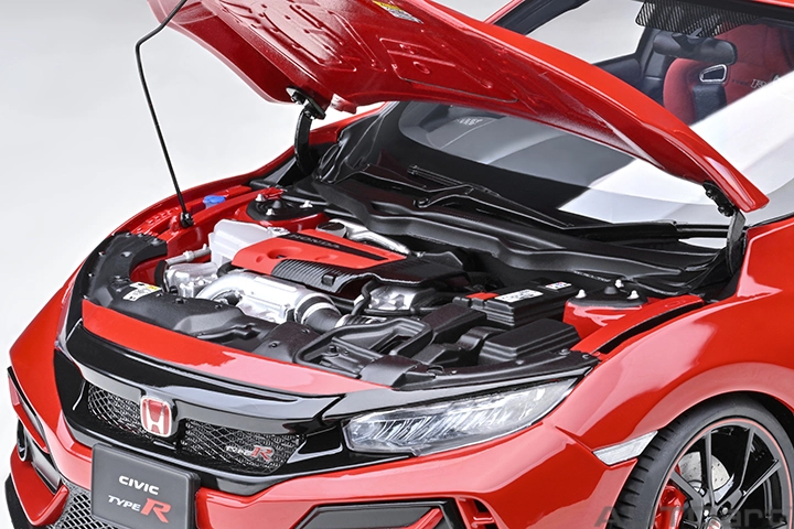 73223 1/18 HONDA CIVIC TYPE R (FK8) 2021 (FLAME RED)
