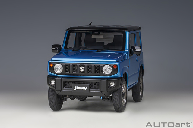 78502 1/18 SUZUKI JIMNY (JB64)(BRISK BLUE METALLIC / BLACK ROOF)