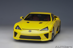 78854 1/18 LEXUS LFA (PEARL YELLOW)