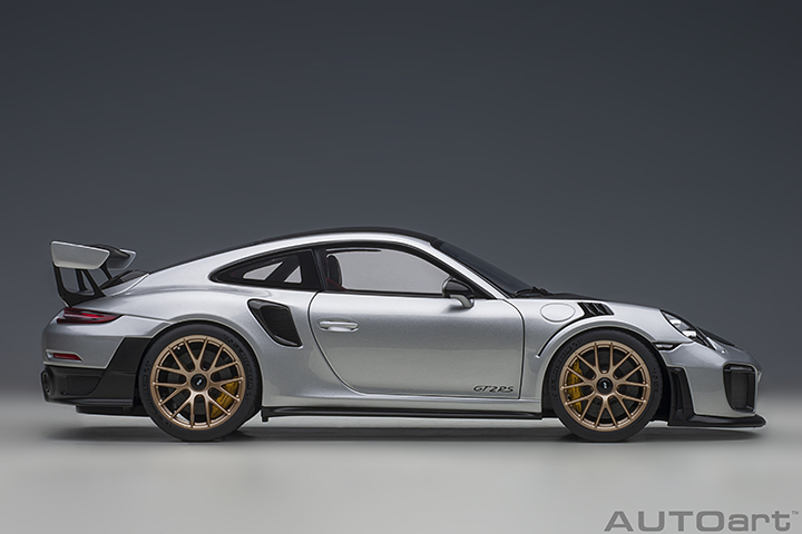 78174 1/18 PORSCHE 911 (991.2) GT2 RS WEISSACH PACKAGE ( GT SILVER )