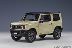 78500 1/18 SUZUKI JIMNY (JB64)(CHIFFON IVORY METALLIC/ BLACK ROOF)