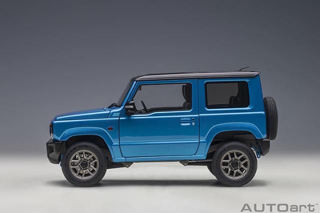 78502 1/18 SUZUKI JIMNY (JB64)(BRISK BLUE METALLIC / BLACK ROOF)