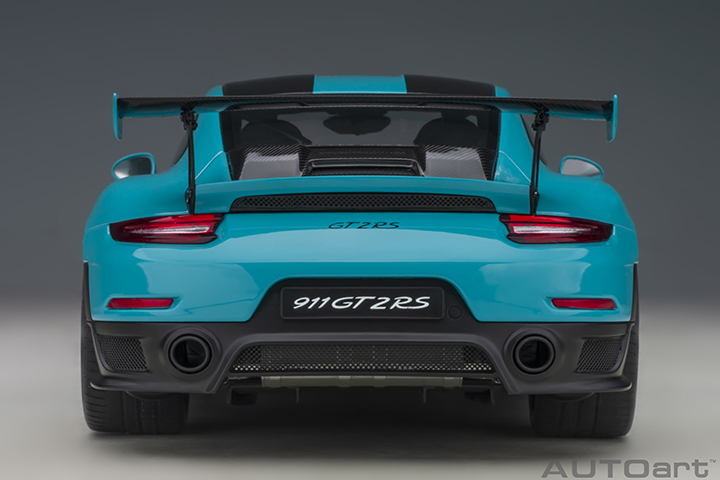 78175 1/18 Porsche 911 (991.2) GT2 RS Weissach Package (Miami Blue)