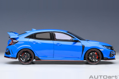 73224 1/18 HONDA CIVIC TYPE R (FK8) 2021 (RACING BLUE PEARL)
