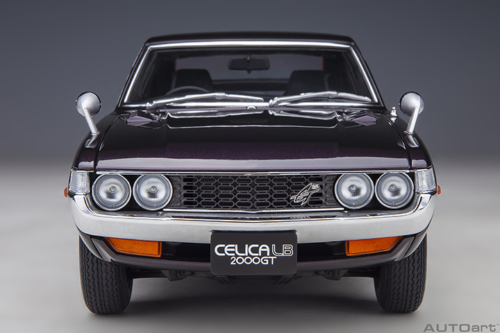 78769 1/18 TOYOTA CELICA LIFTBACK 2000GT (RA25) 1973 (DARK PURPLE METALLIC)