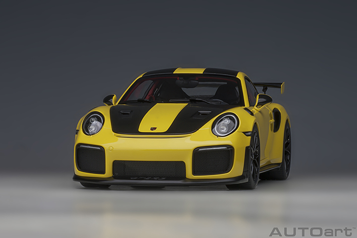 78172 1/18 PORSCHE 911 (991.2) GT2 RS WEISSACH PACKAGE ( RACING YELLOW )