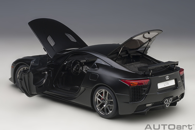 78852 1/18 LEXUS LFA (MATT BLACK)