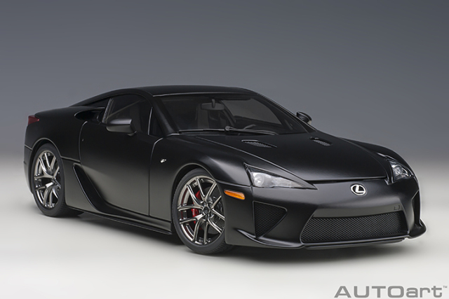 78852 1/18 LEXUS LFA (MATT BLACK)