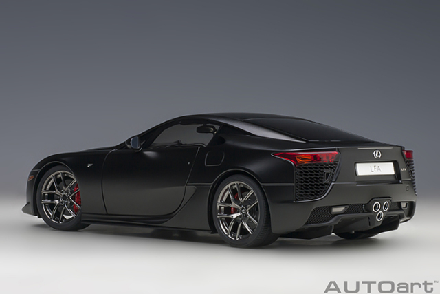 78852 1/18 LEXUS LFA (MATT BLACK)