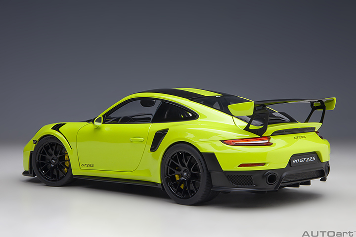 78187 1/18 PORSCHE 911 (991.2) GT2 RS WEISSACH PACKAGE (ACID GREEN)