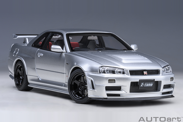 77461 1/18 NISMO R34 GT-R Z-TUNE (Z-TUNE SILVER)