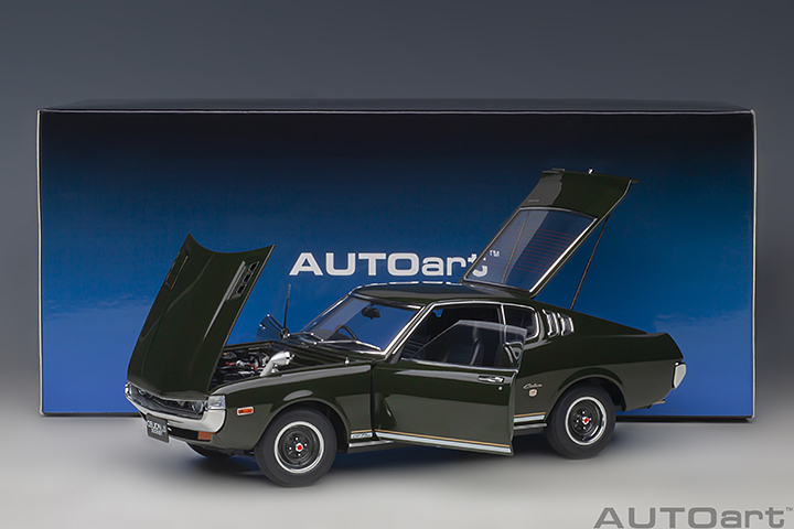 78768 1/18 TOYOTA CELICA LIFTBACK 2000GT (RA25) 1973 (MOSS GREEN)