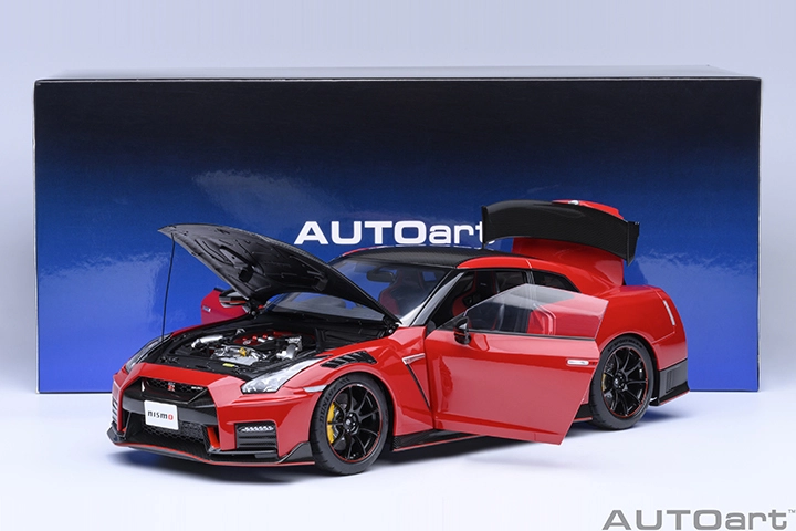 77502 1/18 NISSAN GT-R (R35) NISMO 2022 SPECIAL EDITION (VIBRANT RED)