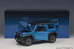 78507 1/18 SUZUKI JIMNY SIERRA (JB74)(BRISK BLUE METALLIC / BLACK ROOF)