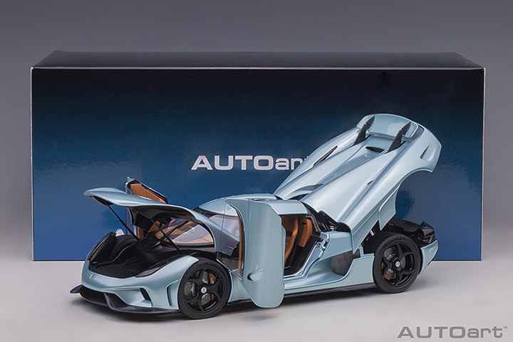 79028 1/18 KOENIGSEGG REGERA (HORIZON BLUE)