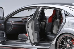 73221 1/18 HONDA CIVIC TYPE R (FK8) 2021 (POLISHED METAL METALLIC)