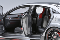 73221 1/18 HONDA CIVIC TYPE R (FK8) 2021 (POLISHED METAL METALLIC)