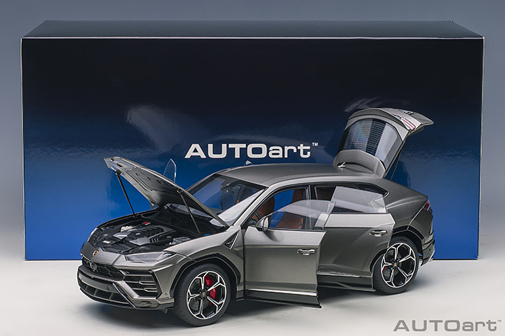 79164 1/18 LAMBORGHINI URUS (GRIGIO LYNX/METALLIC GREY)