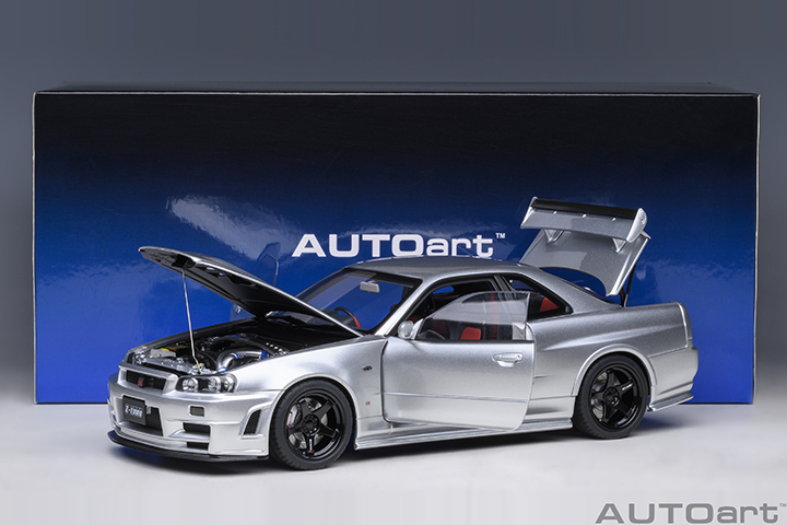 77461 1/18 NISMO R34 GT-R Z-TUNE (Z-TUNE SILVER)