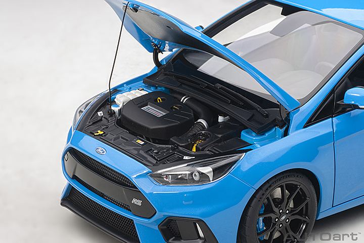 72953 1/18 FORD FOCUS RS 2016 (NITROUS BLUE)