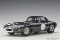 73647 1/18 JAGUAR LIGHTWEIGHT E-TYPE (DARK GREY)