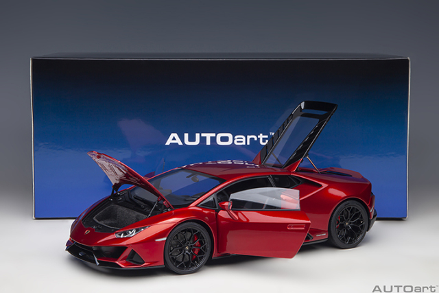 79213 1/18 LAMBORGHINI HURACAN EVO (ROSSO BIA)