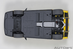 79147 1/18 LAMBORGHINI DIABLO SV-R (SUPERFLY YELLOW)