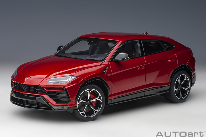 79170 1/18 LAMBORGHINI URUS (ROSSO EFESTO/PEARL RED)