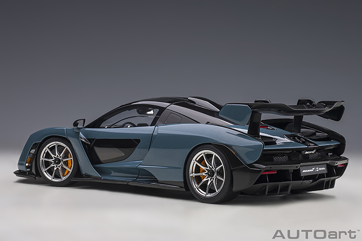 76077 1/18 McLAREN SENNA (VISION VICTORY/GREY)