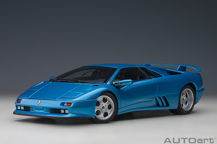 79156 1/18 LAMBORGHINI DIABLO SE30 (BLU SIRENA/METALLIC BLUE)