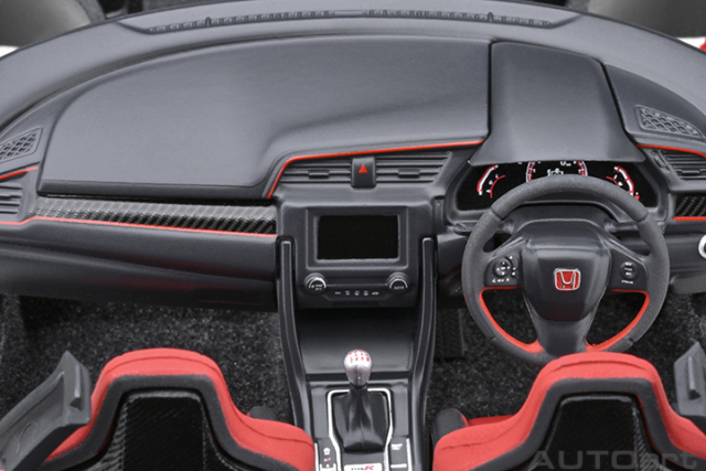 73224 1/18 HONDA CIVIC TYPE R (FK8) 2021 (RACING BLUE PEARL)