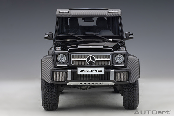 76306 1/18 MERCEDES-BENZ G63 AMG 6x6 (GLOSS BLACK亮光黑)