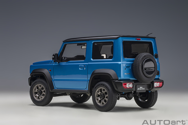 78507 1/18 SUZUKI JIMNY SIERRA (JB74)(BRISK BLUE METALLIC / BLACK ROOF)
