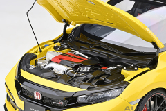 73225 1/18 HONDA CIVIC TYPE R (FK8) LIMITED EDITION (SUNLIGHT YELLOW)
