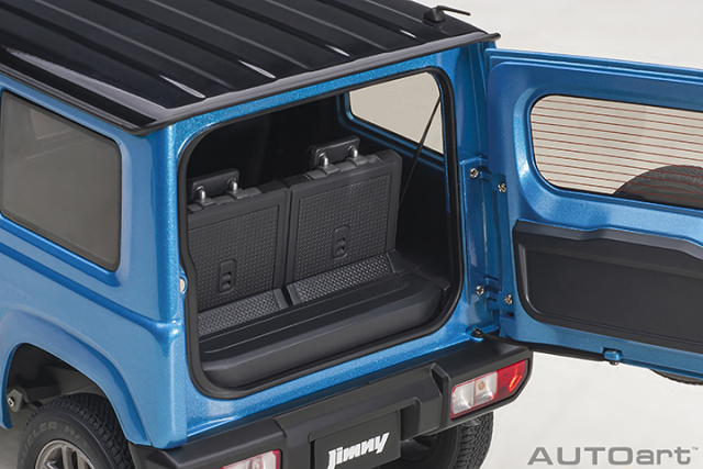 78502 1/18 SUZUKI JIMNY (JB64)(BRISK BLUE METALLIC / BLACK ROOF)